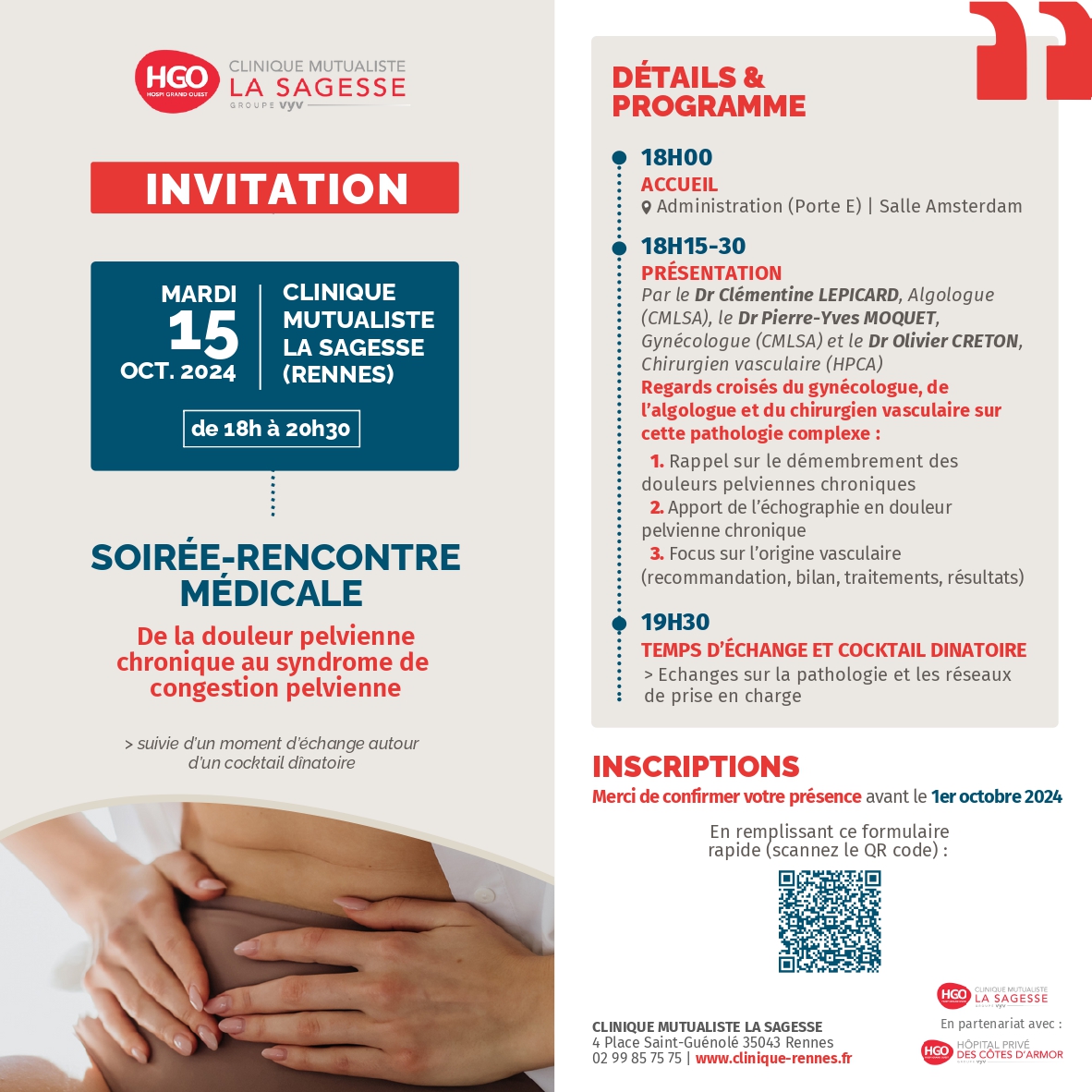 Invitation SoirÉe Rencontre MÉdicale Page 0001